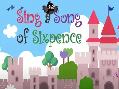 sing a song of sixpence lyrics